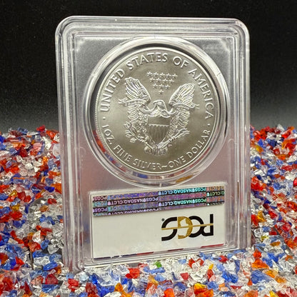 2019 $1 American Silver Eagle PCGS MS70 First Strike