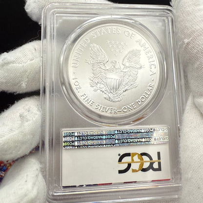 2019 $1 American Silver Eagle PCGS MS70 First Strike