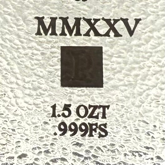 'Sonic King Bar' 1.5 oz .999 Fine Silver Bar, Hand Crafted by St Bee's in England, Shiny Finish, Includes Wood Treasure Chest, COA, Mint Condition, Limited Edition