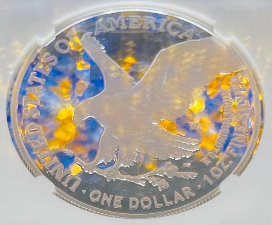 Proof 2023 (W) $1 American Silver Eagle NGC PF70 First Releases Congratulations Set West Point Star Gold Star Label Mint Condition (1 of 433)