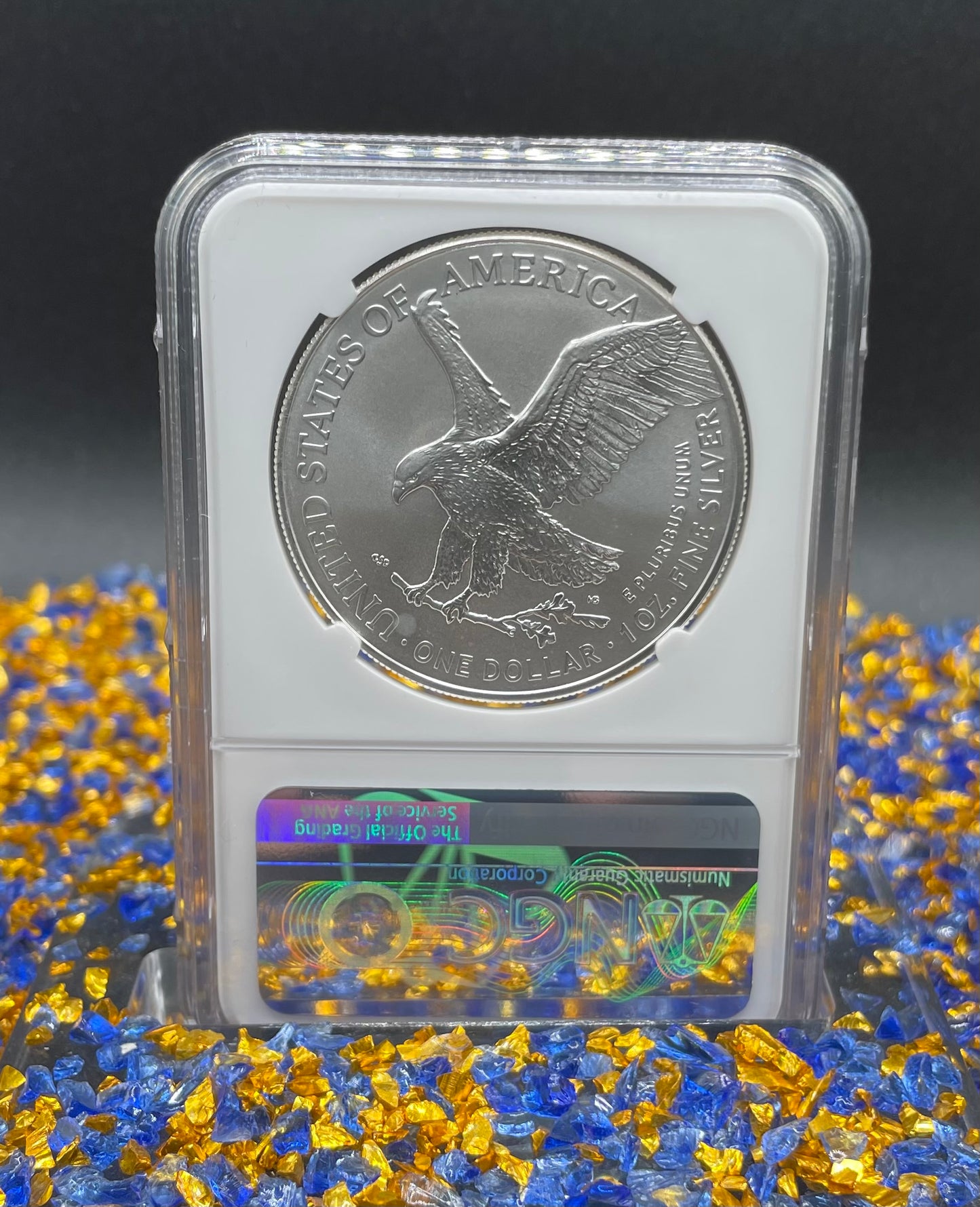 2023 (W) $1 American Silver Eagle NGC MS70 FR West Point Gold Star Label (Rare 1 of 1,510)