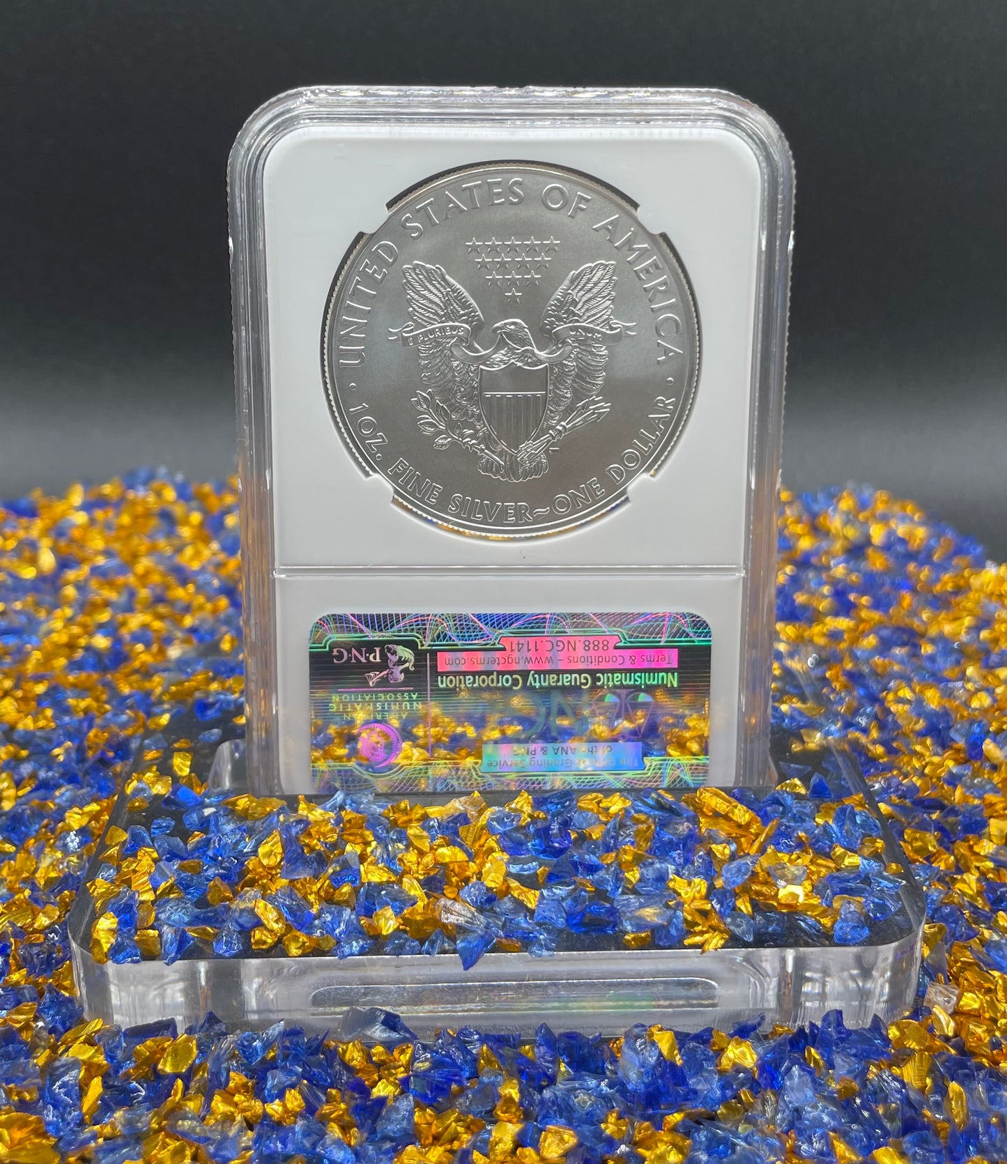 2014 (W) $1 American Silver Eagle NGC MS70 West Point Gold Star Label Mint Condition (Rare 1 of 18,292)