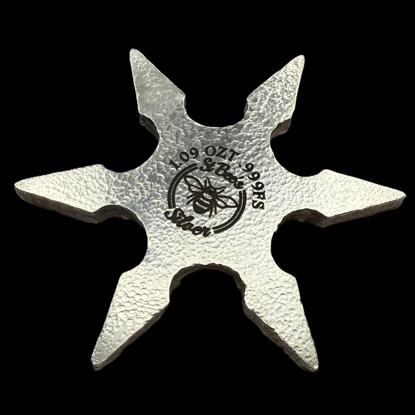 Pokémon 'Bulbasaur Star' 1.09 oz .999 Fine Silver Star Hand Crafted by St Bee's in England, Shiny Finish, Includes Poké Ball & COA, Mint Condition, Limited Edition