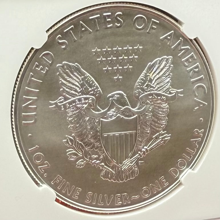 2017 $1 American Silver Eagle NGC MS70 Early Releases 225th Anniversary Mint Condition