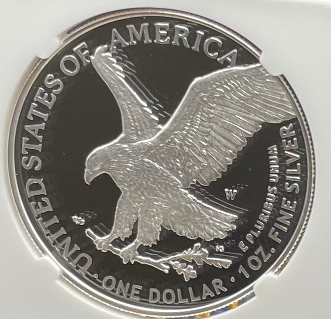 Proof 2023 (W) $1 American Silver Eagle NGC PF70 First Releases Congratulations Set Eagle Mountain Label Mint Condition (1 of 433)