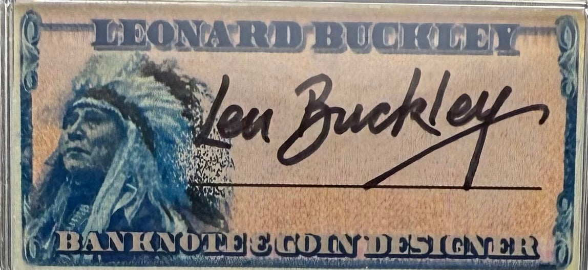 2022 $1 American Silver Eagle PCGS MS70 FDOI Leonard Buckley Signed Rare 1 of 200 Mint