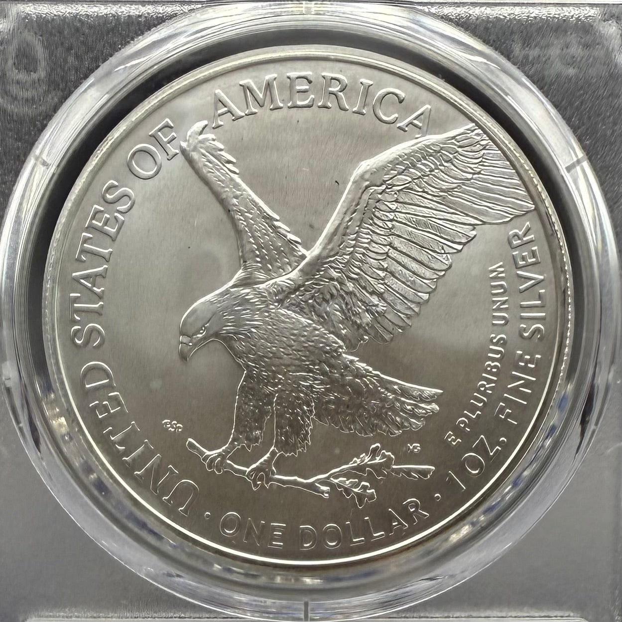 2022 $1 American Silver Eagle PCGS MS70 FDOI Leonard Buckley Signed Rare 1 of 200 Mint
