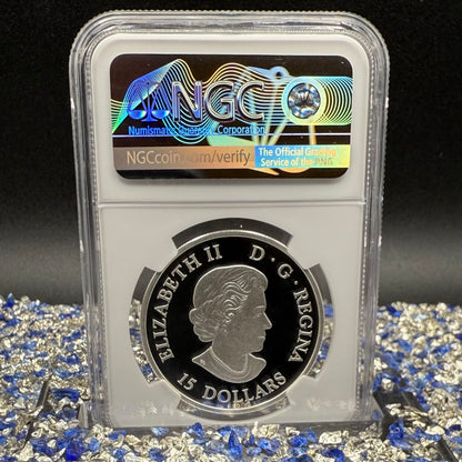 2018 $15 Canada Silver Dollar NGC PF70UC Magnificent Bald Eagles Spotless (1 of 6) Mint!