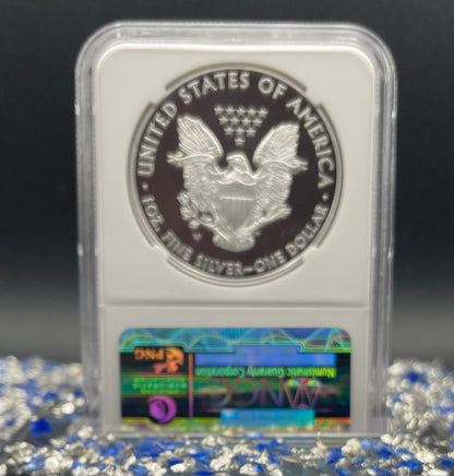 Proof 2014 (W) $1 American Silver Eagle NGC PF70 Eagle Label New Holder (1 of 9,437)