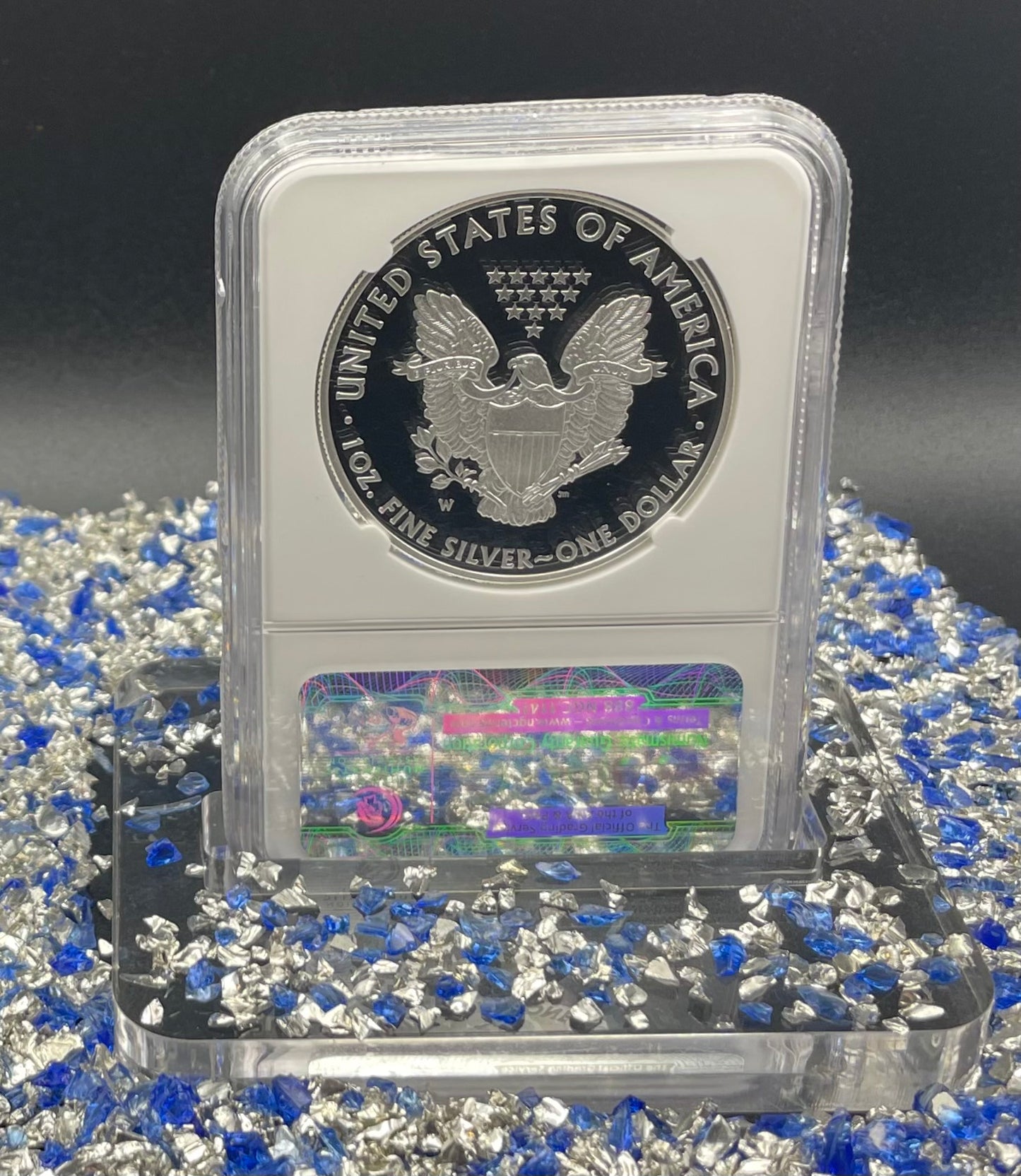 Proof 2014 (W) $1 American Silver Eagle NGC PF70 Eagle Label New Holder (1 of 9,437)