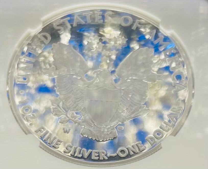 Proof 2014 (W) $1 American Silver Eagle NGC PF70 Eagle Label New Holder (1 of 9,437)