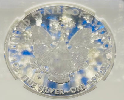 Proof 2014 (W) $1 American Silver Eagle NGC PF70 Eagle Label New Holder (1 of 9,437)