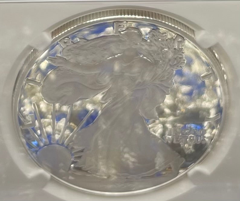 Proof 2023 (W) $1 American Silver Eagle NGC PF70 First Releases Congratulations Set Modern Blue Label (1 of 433)