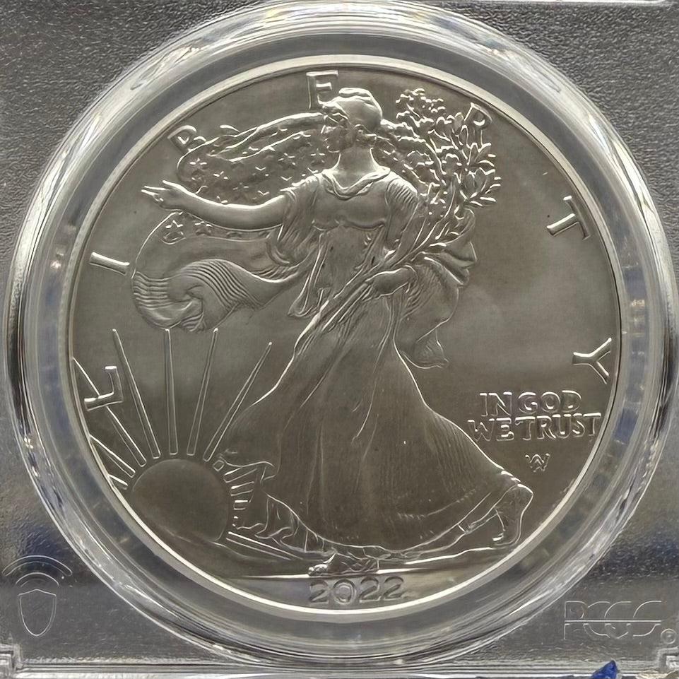 2022 $1 American Silver Eagle PCGS MS70 FDOI Thomas Cleveland Signed Rare 1 of 420 Mint
