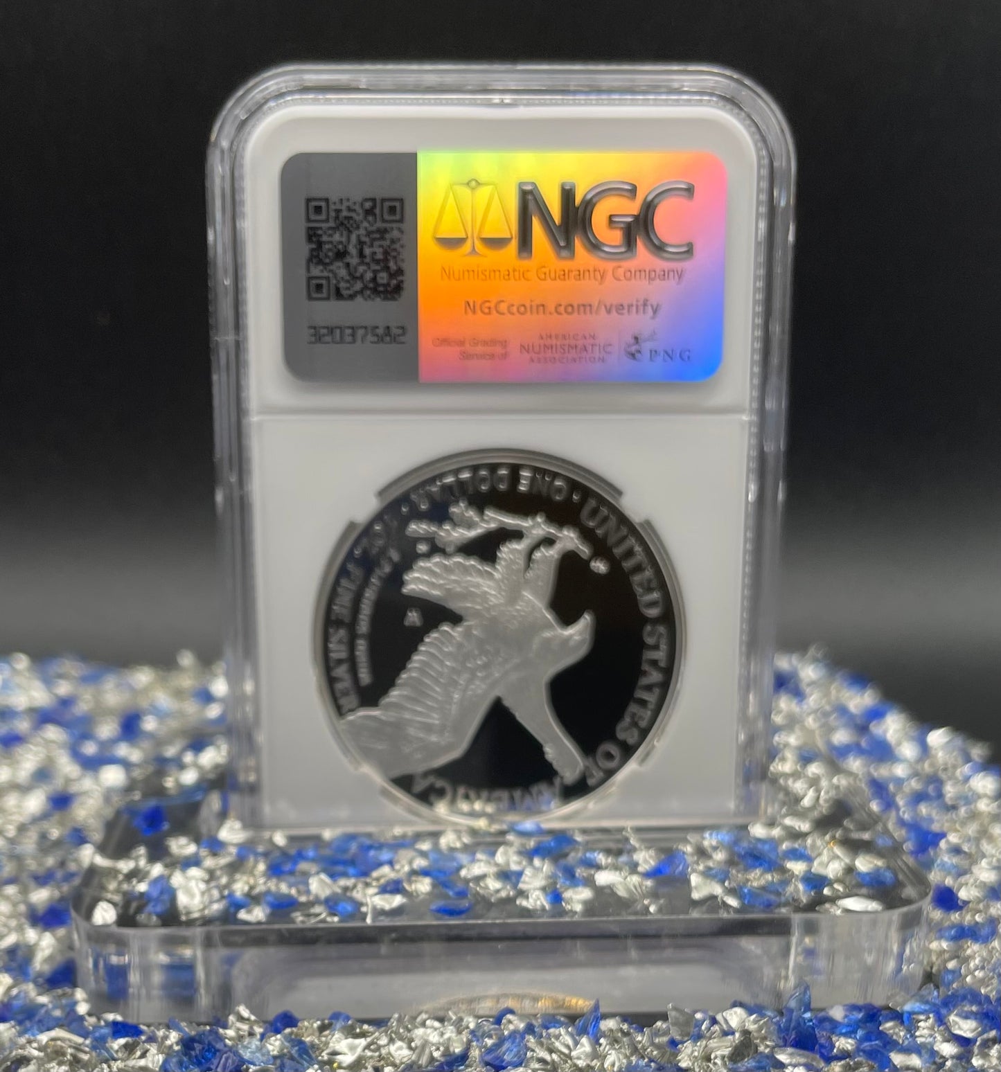 Proof 2023 (W) $1 American Silver Eagle NGC PF70 First Releases Congratulations Set Modern Blue Label (1 of 433)