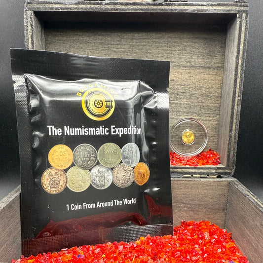 1/200 oz .9999 Fine Gold Bullion Egyptian Scarab by Monarch Precious Metals Proof Like Finish, Capsule & One World Coin