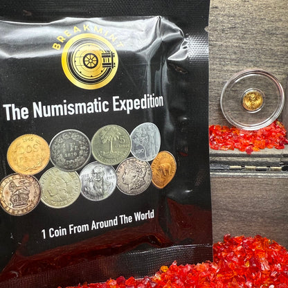 1/200 oz .9999 Fine Gold Bullion Egyptian Scarab by Monarch Precious Metals Proof Like Finish, Capsule & One World Coin