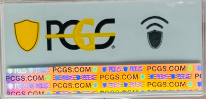 Burnished 2023 (W) $1 American Silver Eagle PCGS SP70 First Day of Issue American Flag Label (1 of 1,869)