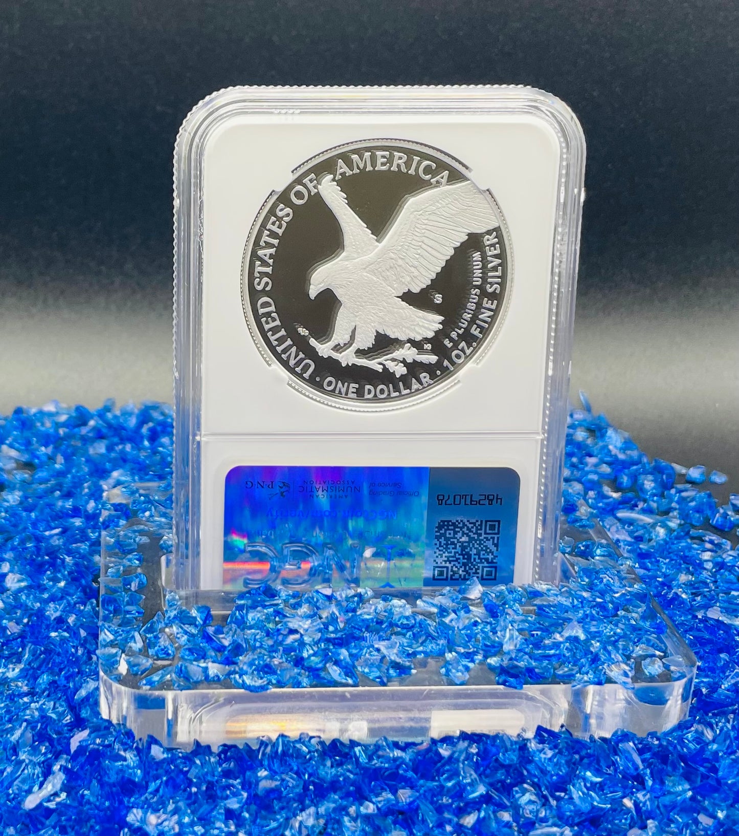 Proof 2023 (S) $1 American Silver Eagle NGC PF70 Brown Label Mint Condition (1 of 1,939)