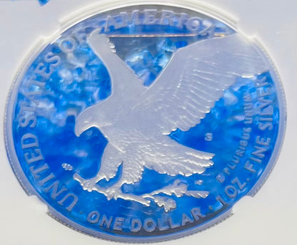 Proof 2023 (S) $1 American Silver Eagle NGC PF70 Brown Label Mint Condition (1 of 1,939)