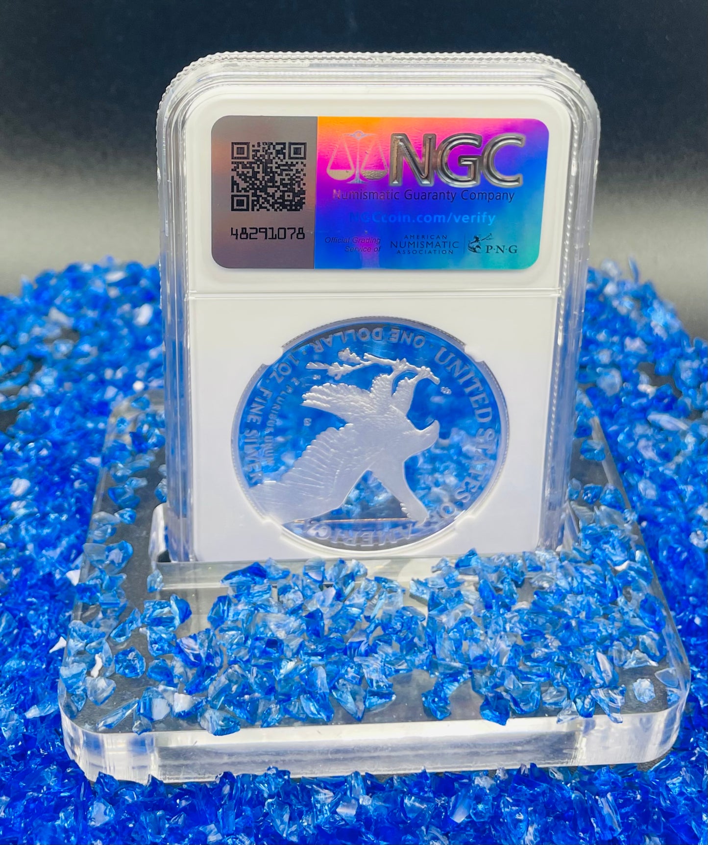 Proof 2023 (S) $1 American Silver Eagle NGC PF70 Brown Label Mint Condition (1 of 1,939)