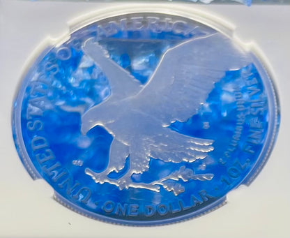 Proof 2022 (S) $1 American Silver Eagle NGC PF70 FDOI Label White Core Mint Condition (1 of 3,825)