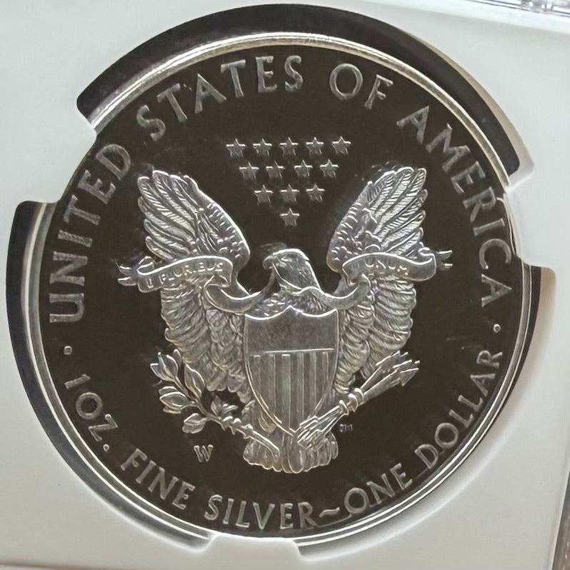 2016 W $1 American Silver Eagle NGC PF70UC FDOI Roosevelt Signed Mint Rare!