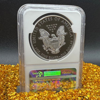 2016 W $1 American Silver Eagle NGC PF70UC FDOI Roosevelt Signed Mint Rare!