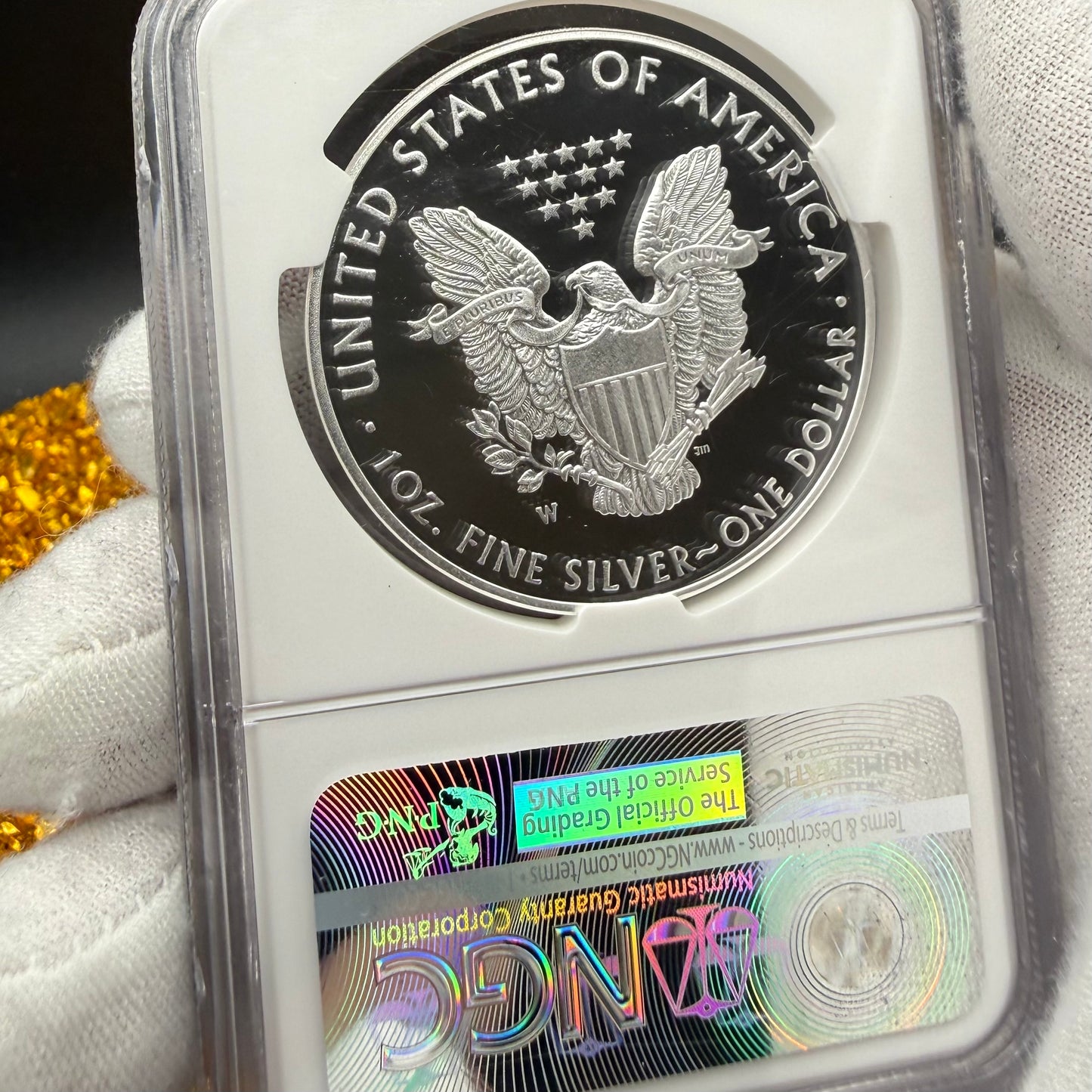 2016 W $1 American Silver Eagle NGC PF70UC FDOI Roosevelt Signed Mint Rare!