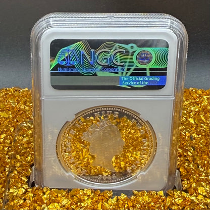 2013 Niue Silver Dollar $2 NGC PF70UC Birds of Prey - Great Horned Owl Colorized (1 of 10) Mint