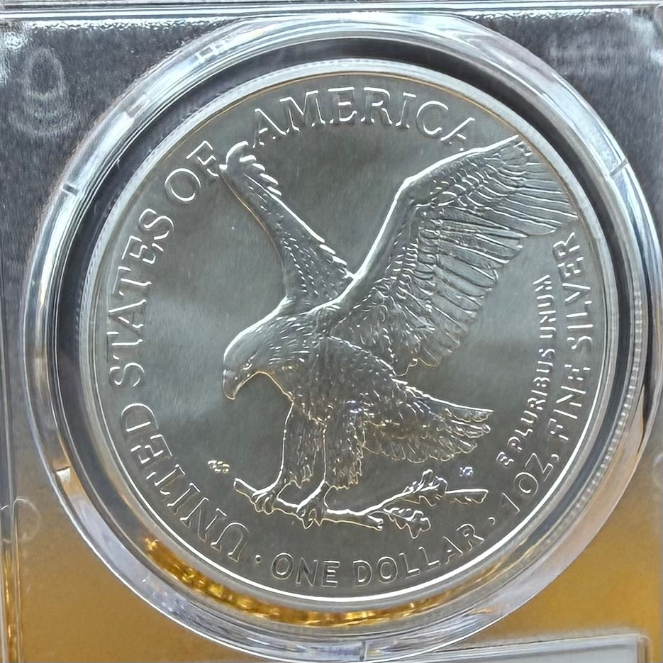2021 $1 American Silver Eagle PCGS MS70 T-2 FDOI Balan Signed Rare Gold Eagle 1 of 250 Mint
