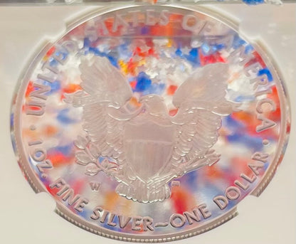 Proof 2020 (W) $1 American Silver Eagle NGC PF70 Early Releases Modern Blue Label Mint Condition (1 of 4,472)