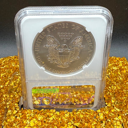 2021 (P) $1 American Silver Eagle NGC MS70 Type 1 FDOI Emergency Issue Mint Condition
