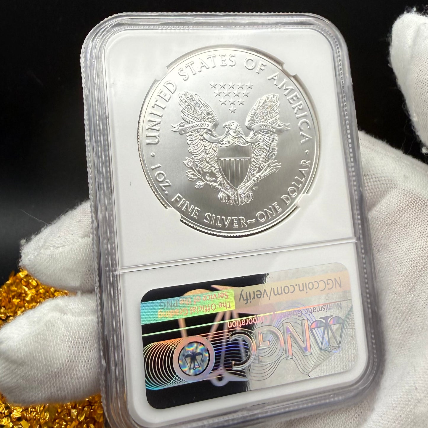 2021 (P) $1 American Silver Eagle NGC MS70 Type 1 FDOI Emergency Issue Mint Condition