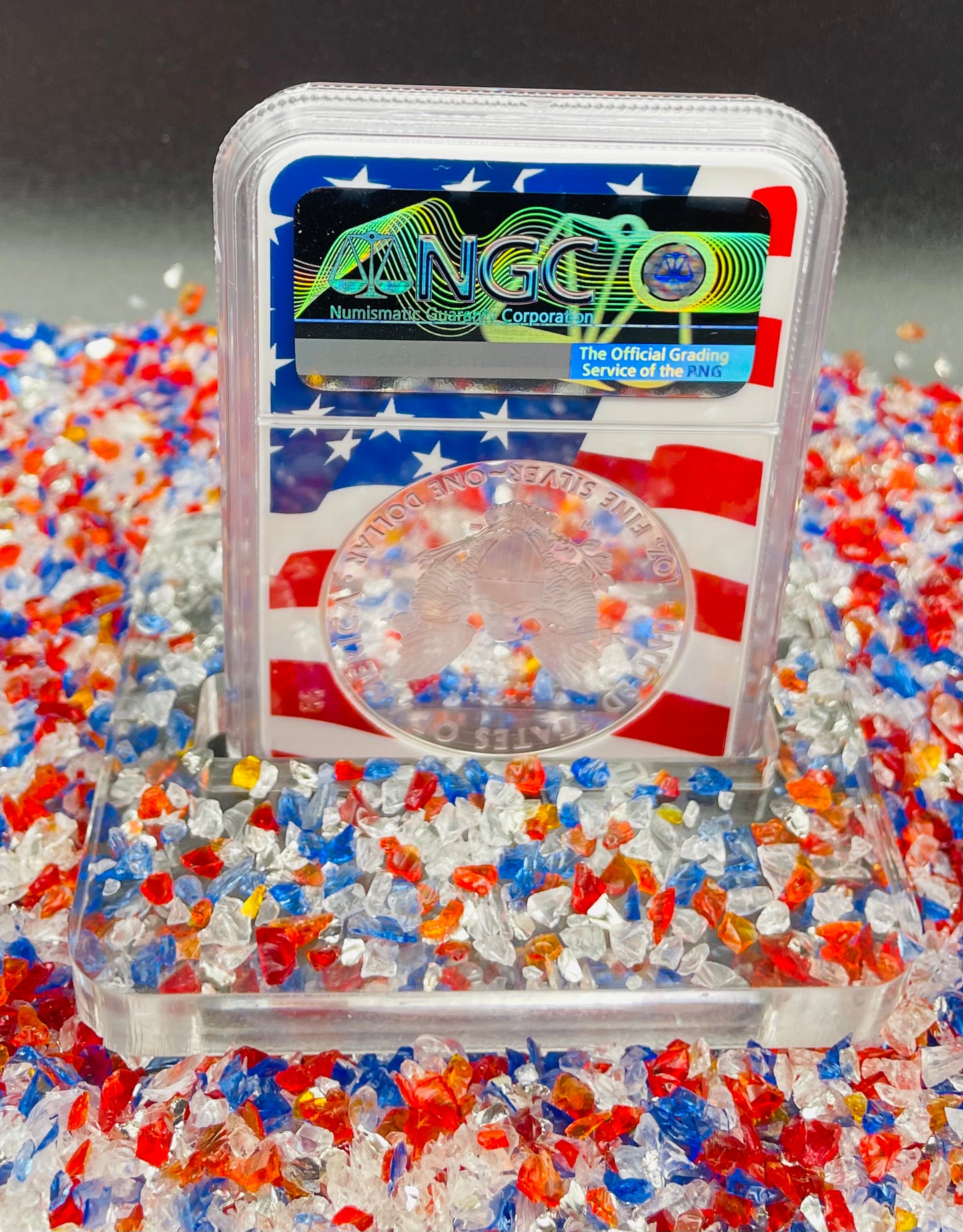 Proof 2021 (W) $1 American Silver Eagle NGC PF70 Early Releases Type 1 Flag Holder Mint Condition (1 of 6,983)