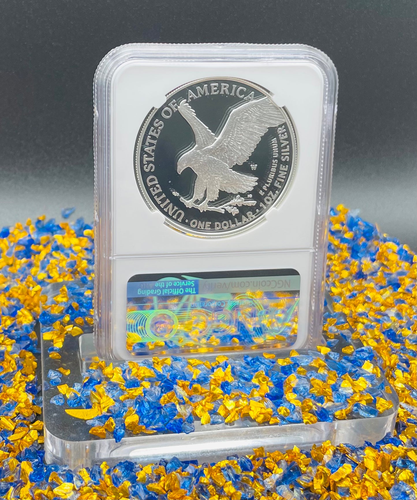 Proof 2022 (W) $1 American Silver Eagle NGC PF70 Early Releases Congratulations Set West Point Gold Start (1 of 1,332)