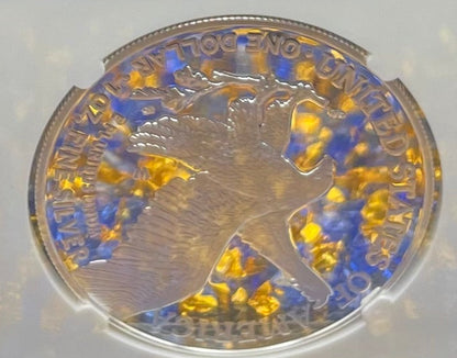 Proof 2022 (W) $1 American Silver Eagle NGC PF70 Early Releases Congratulations Set West Point Gold Start (1 of 1,332)