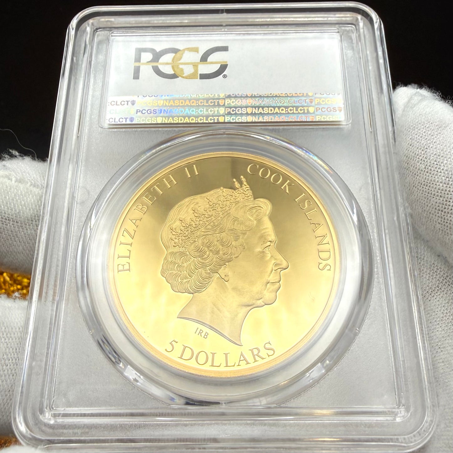 2018 Cook Islands Silver Dollar $5 PCGS FDOI PR70DCAM South African Sungazer Lizard - 24K Gold (1 of 91)
