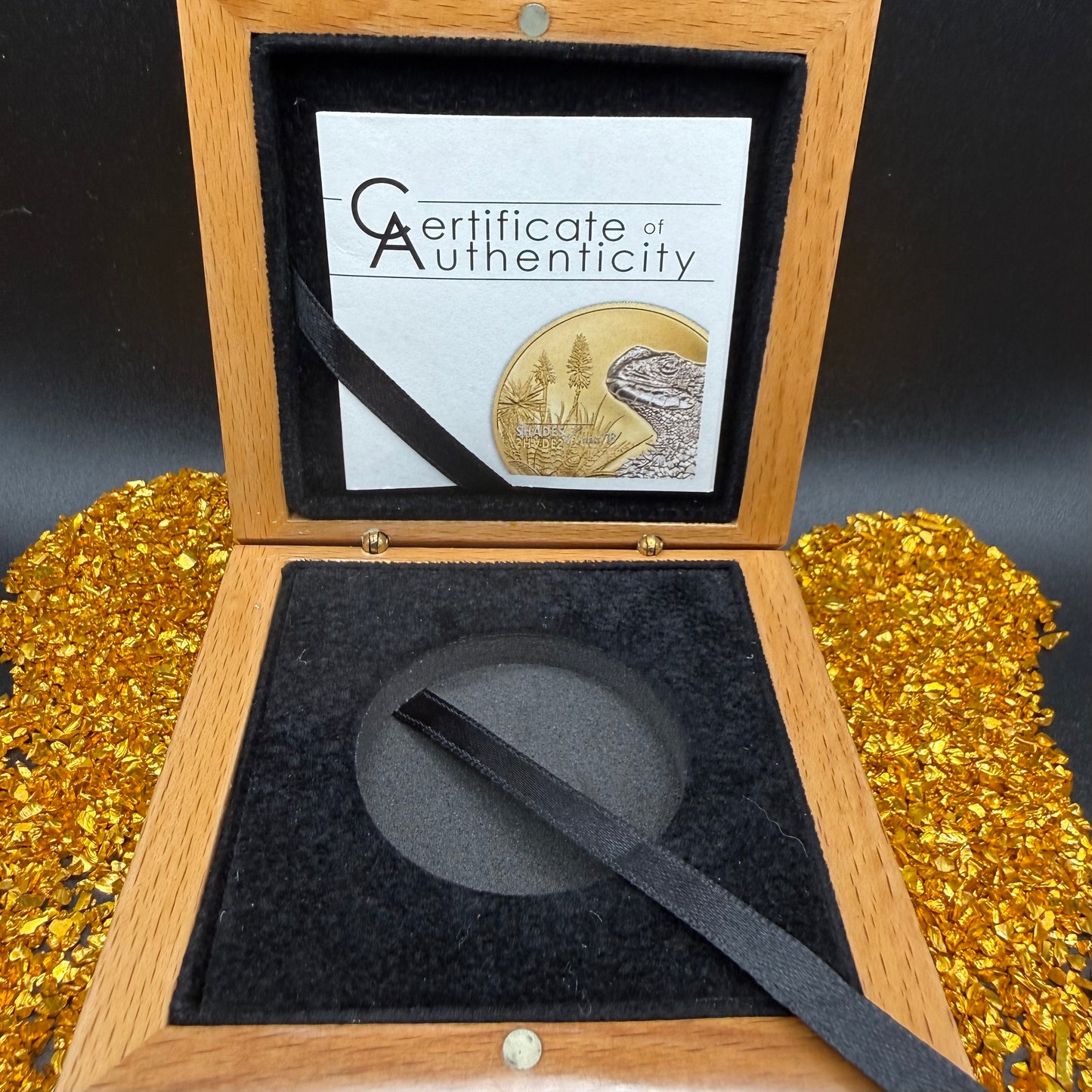 2018 Cook Islands Silver Dollar $5 PCGS FDOI PR70DCAM South African Sungazer Lizard - 24K Gold (1 of 91)