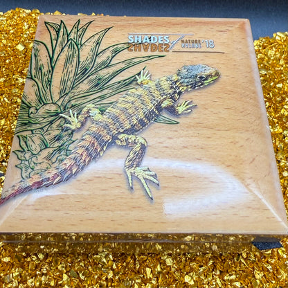 2018 Cook Islands Silver Dollar $5 PCGS FDOI PR70DCAM South African Sungazer Lizard - 24K Gold (1 of 91)