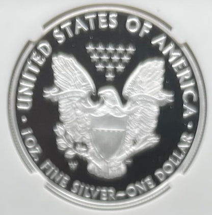 Proof 2017 (W) $1 American Silver Eagle NGC PF70 Early Releases Mint Condition