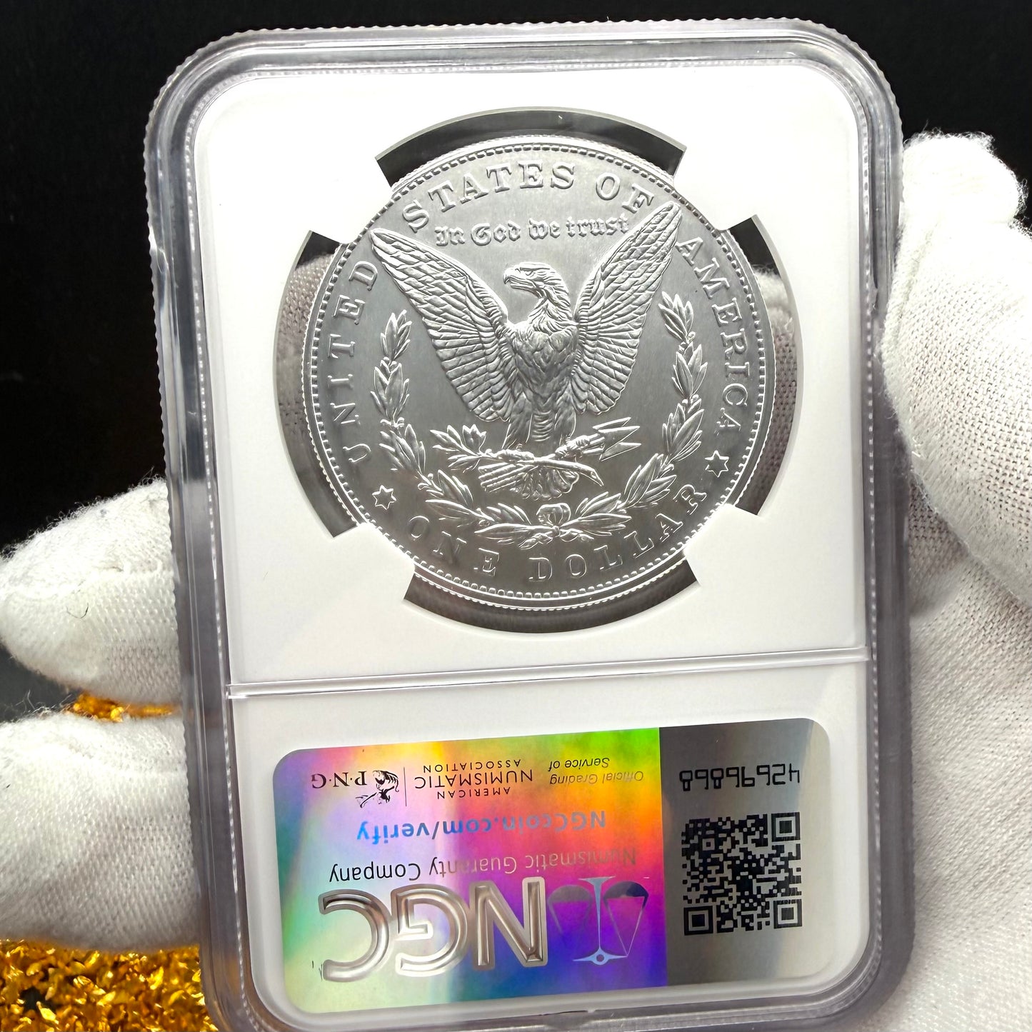 2023 United States Morgan Silver Dollar $1 NGC Early Releases MS70 Jessie James Label Mint! (1 of 7,644)