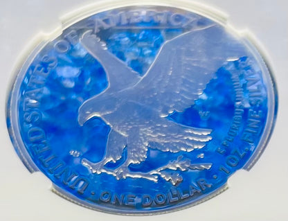 Proof 2022 (W) $1 American Silver Eagle NGC PF70 Eagle Mountain Label (1 of 5,895)