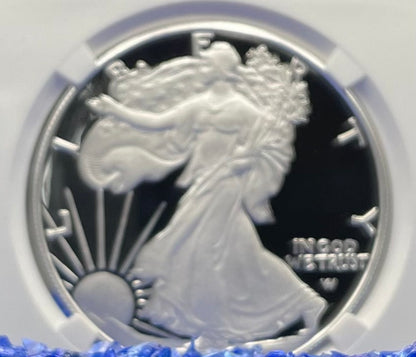 Proof 2022 (W) $1 American Silver Eagle NGC PF70 Early Releases Modern Silver Eagle Label Mint Condition (1 of 4,817)