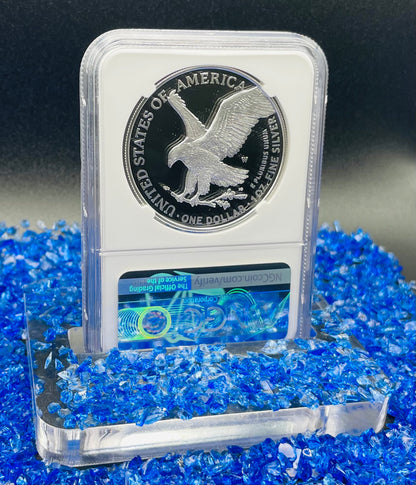 Proof 2022 (W) $1 American Silver Eagle NGC PF70 Early Releases Modern Silver Eagle Label Mint Condition (1 of 4,817)