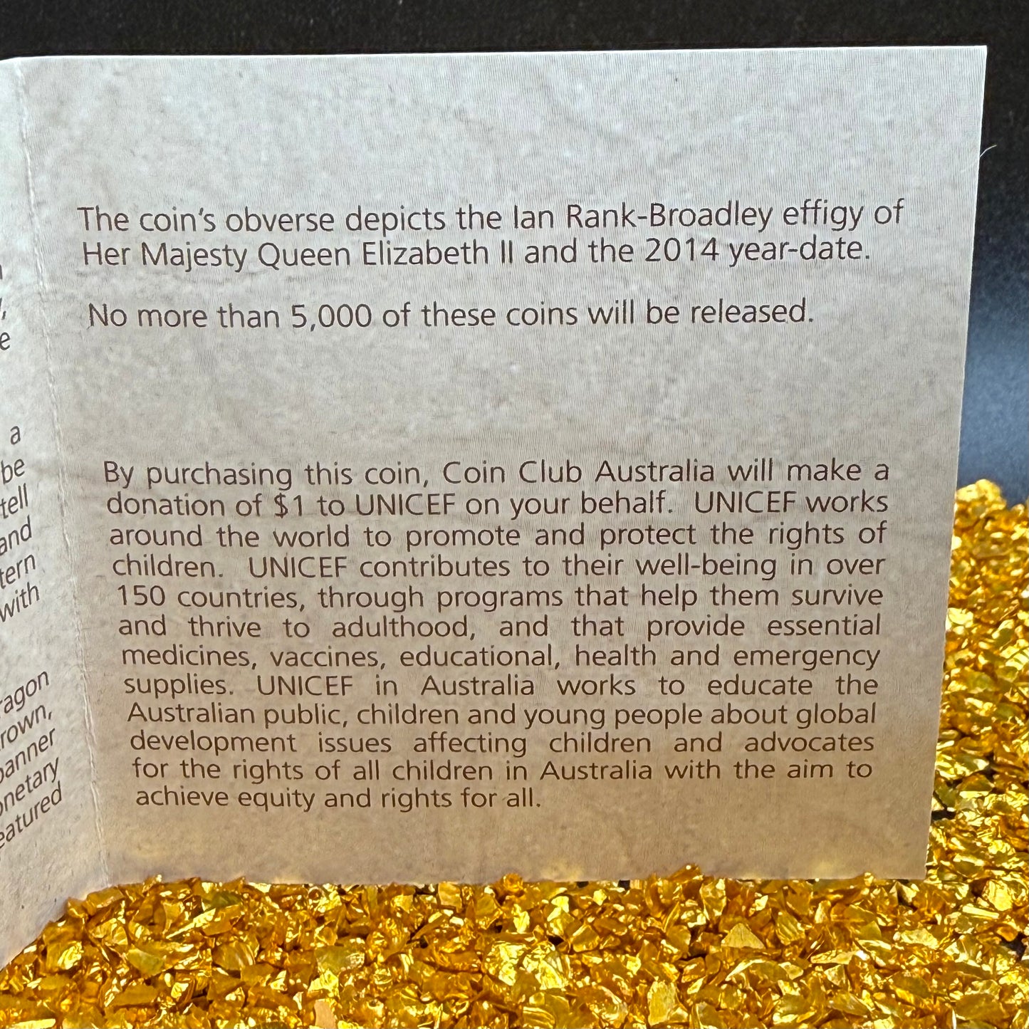 2014 1 oz Tuvaluan Silver Dollar $1 Brilliant Uncirculated Mystical Creatures Series - Dragon Colorized, Leather Case, COA