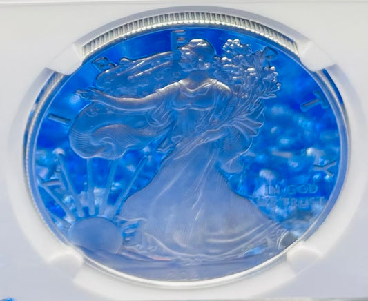 Proof 2021 Type 1 (W) $1 American Silver Eagle NGC PF70 First Day of Issue Congratulations Set 35th Anniversary (1 of 3,141)