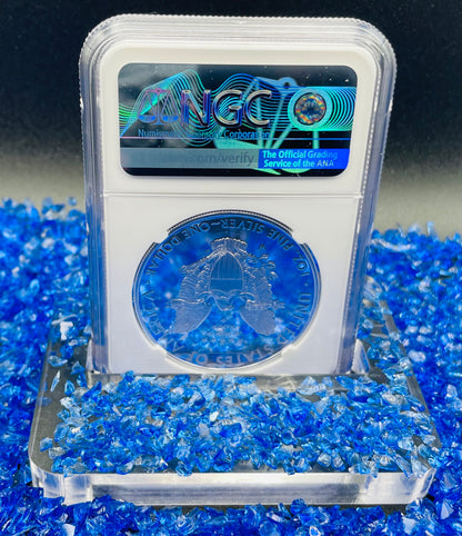 Proof 2021 Type 1 (W) $1 American Silver Eagle NGC PF70 First Day of Issue Congratulations Set 35th Anniversary (1 of 3,141)