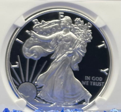 Proof 2015 (W) $1 American Silver Eagle NGC PF70 Fun Show Releases Eagle Mountain Label #372 (1 of 4,365)