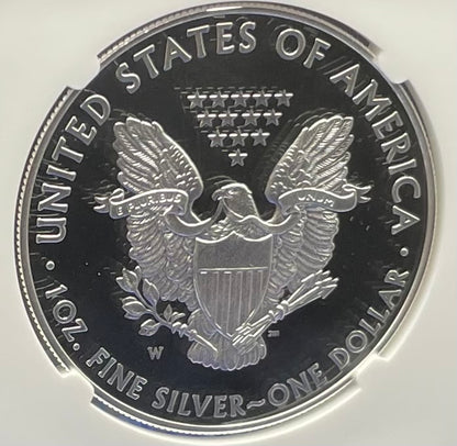 Proof 2015 (W) $1 American Silver Eagle NGC PF70 Fun Show Releases Eagle Mountain Label #372 (1 of 4,365)